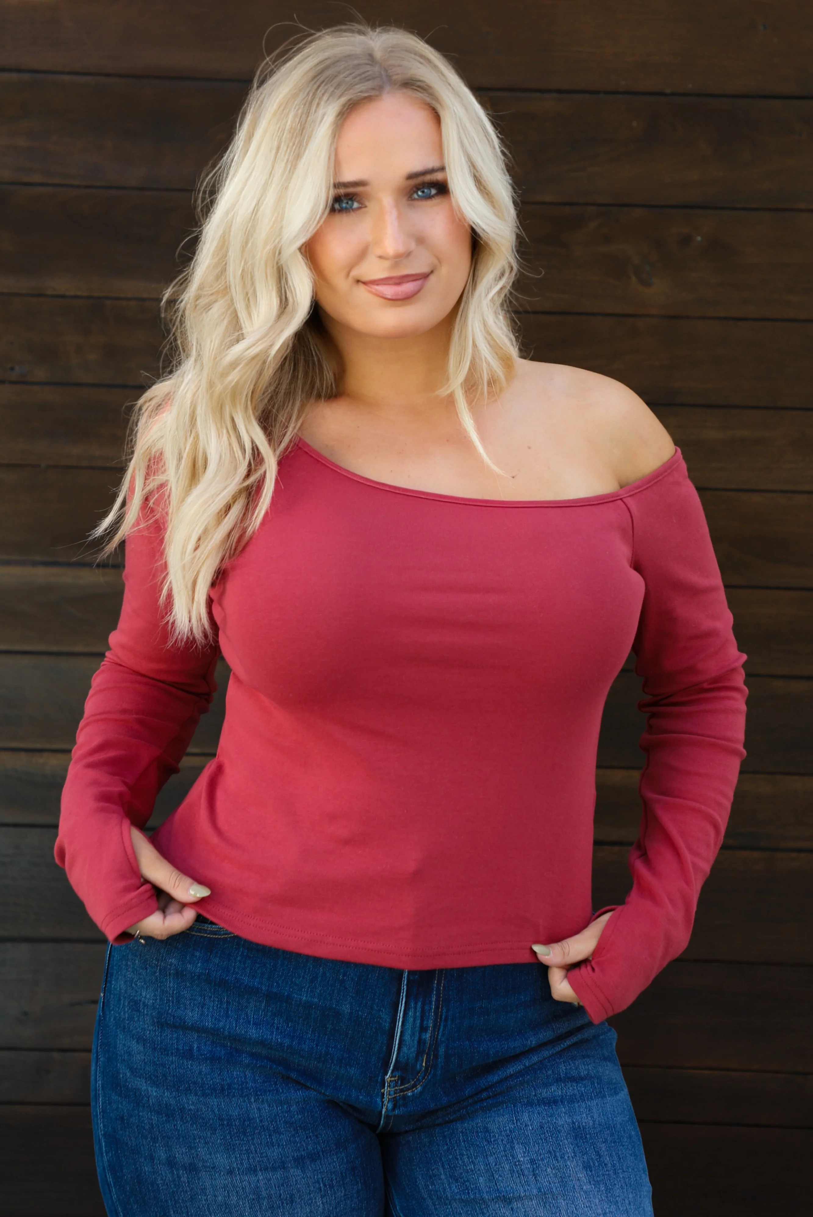 Make It Easy Top: Red - Image 3