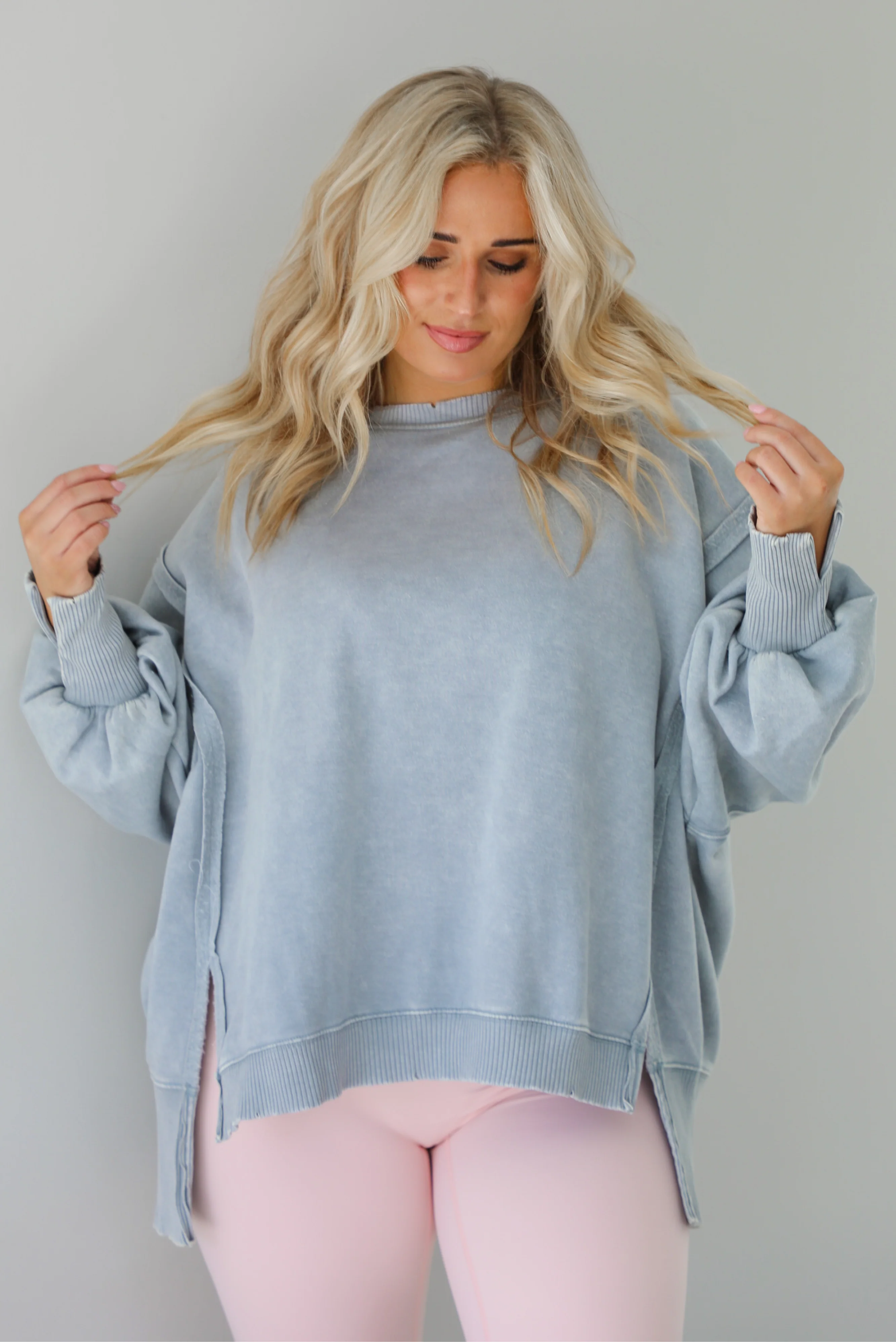 Simple Comforts Sweater: Grey - Image 4