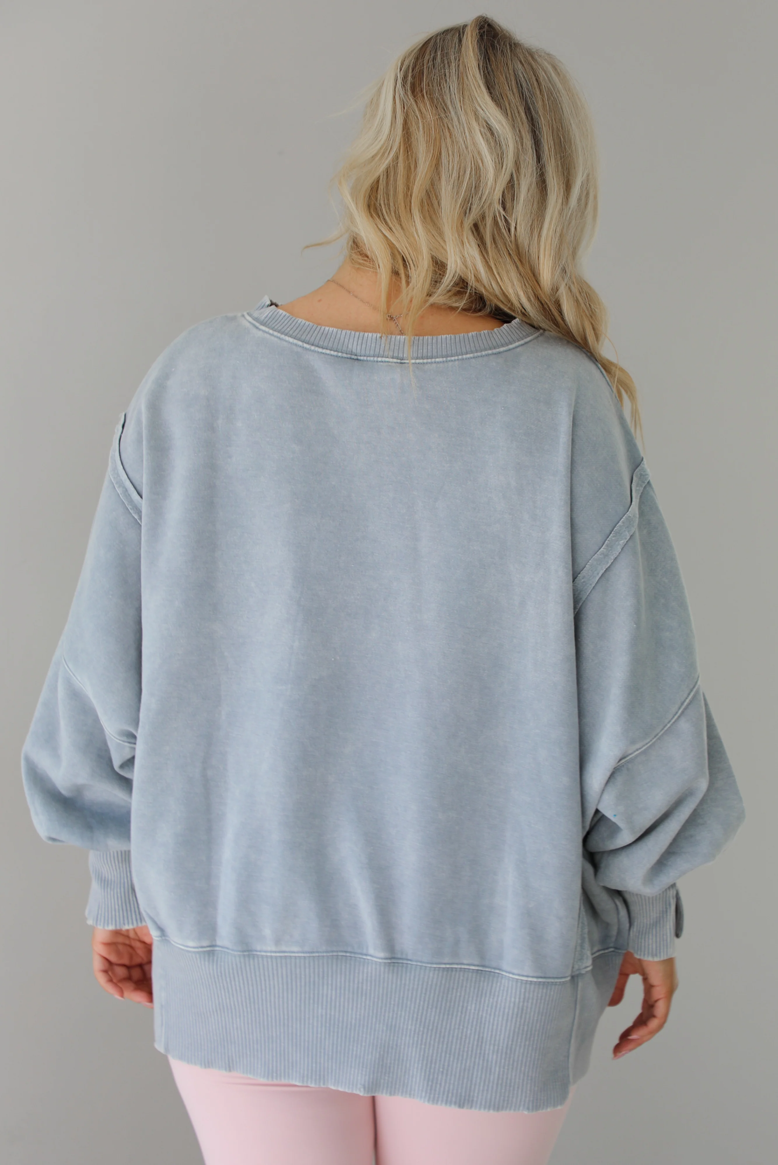 Simple Comforts Sweater: Grey - Image 5