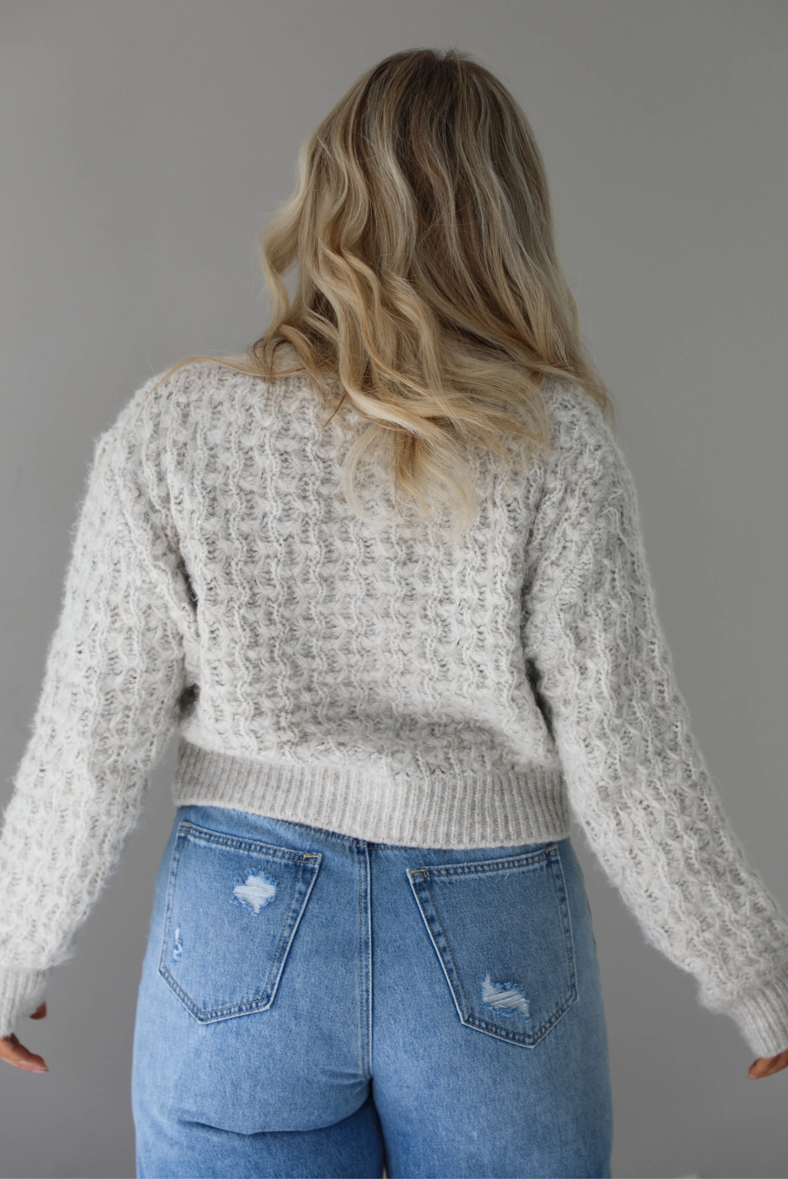 That's Enough Cardigan: Grey - Image 8